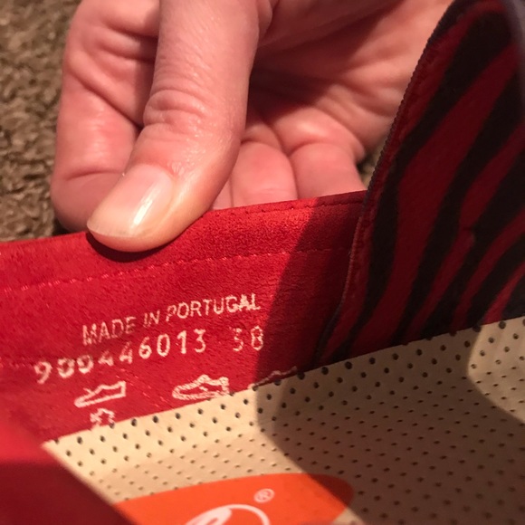 Softinos by Fly London red leather Mary Janes size 38 - Picture 2 of 5